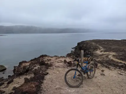 Graciosa VTT sous la pluie !